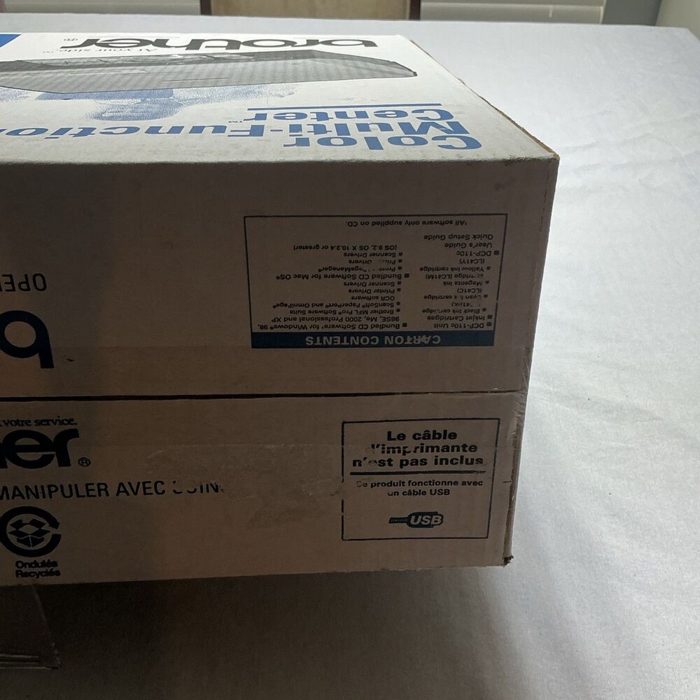 NEW Brother DCP-110c Color Multi Function Printer - Picture 4 of 5